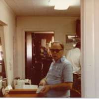 Paul at WQLT in 1985.JPG