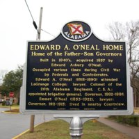 Edward A. O'Neal Home plaque.JPG