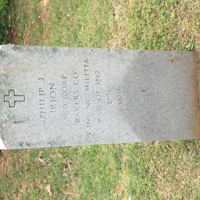 Grave of a veteran of the War of 1812.