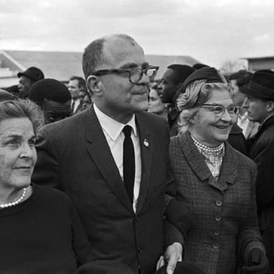 Lillian Crompton Tobey (right of center)